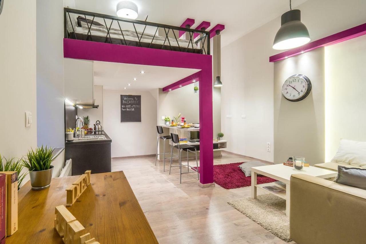 Cozy Downtown Studio Apartment Budapest Exteriör bild